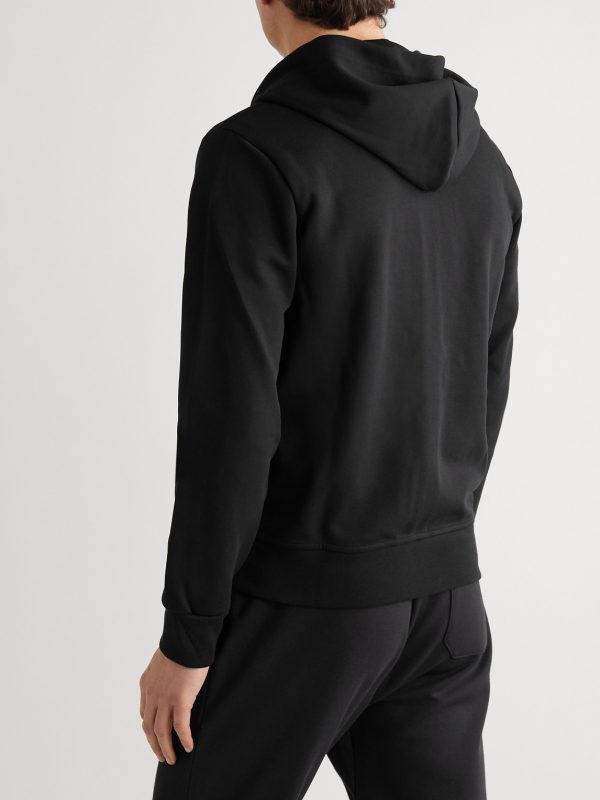 Jersey Zip-Up Hoodie - BK Jersey Zip-Up Hoodie - BK