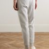 Slim-Fit Mélange Tapered Jersey Sweatpants - BK