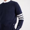 Slim-Fit Striped Cashmere Sweater - CU Slim-Fit Striped Cashmere Sweater - CU