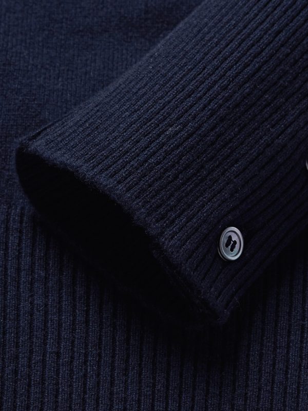 Slim-Fit Striped Cashmere Sweater - E1 Slim-Fit Striped Cashmere Sweater - E1
