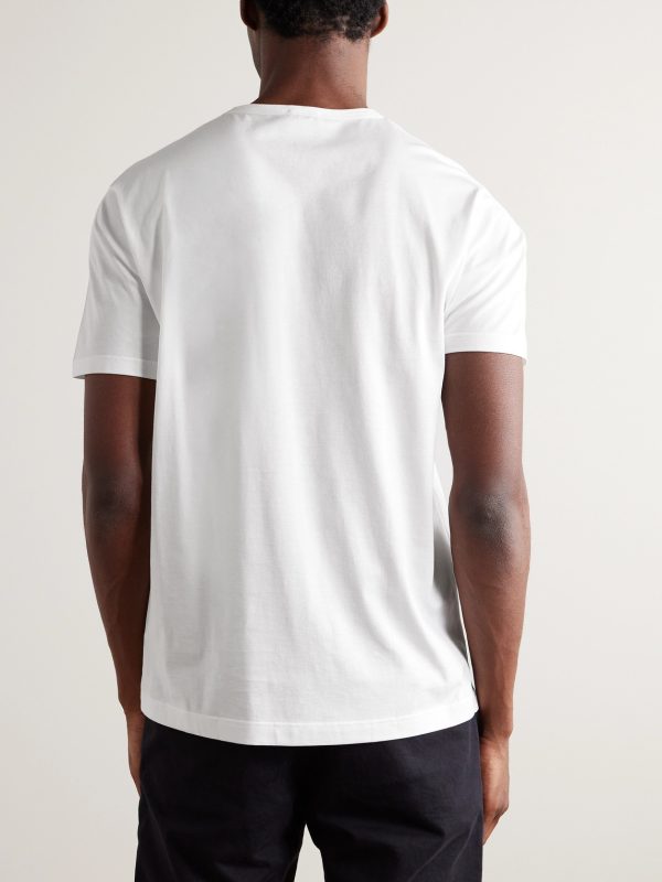 Slim-Fit Cotton-Jersey T-Shirt - BK Slim-Fit Cotton-Jersey T-Shirt - BK