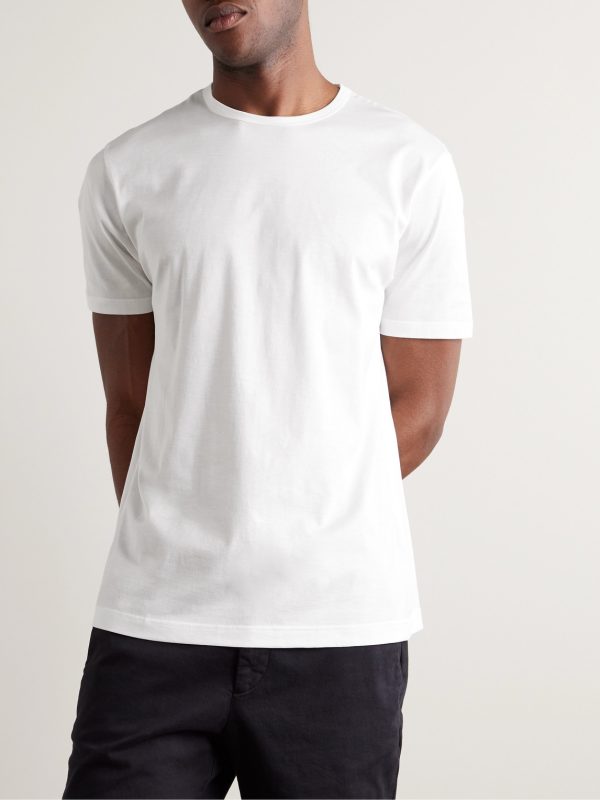 Slim-Fit Cotton-Jersey T-Shirt - FR Slim-Fit Cotton-Jersey T-Shirt - FR