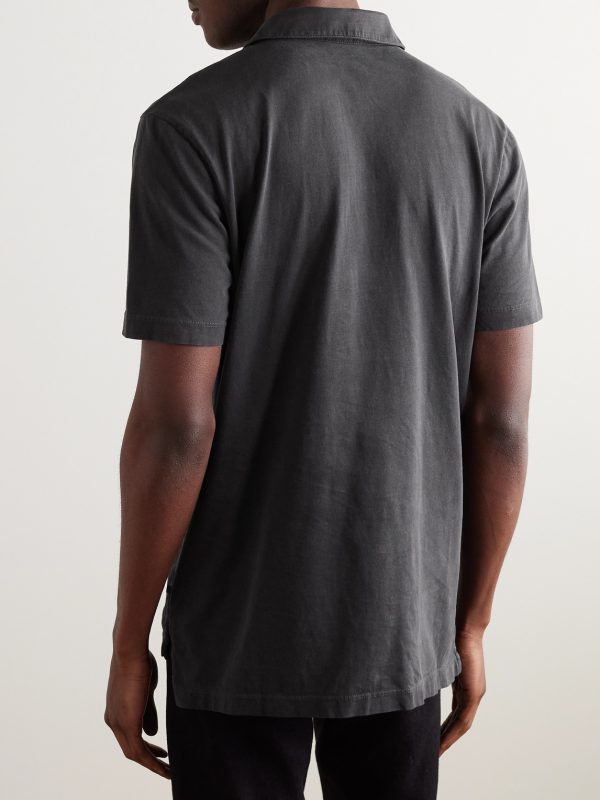 Supima Cotton-Jersey Polo Shirt - BK