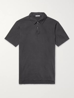 Supima Cotton-Jersey Polo Shirt Supima Cotton-Jersey Polo Shirt
