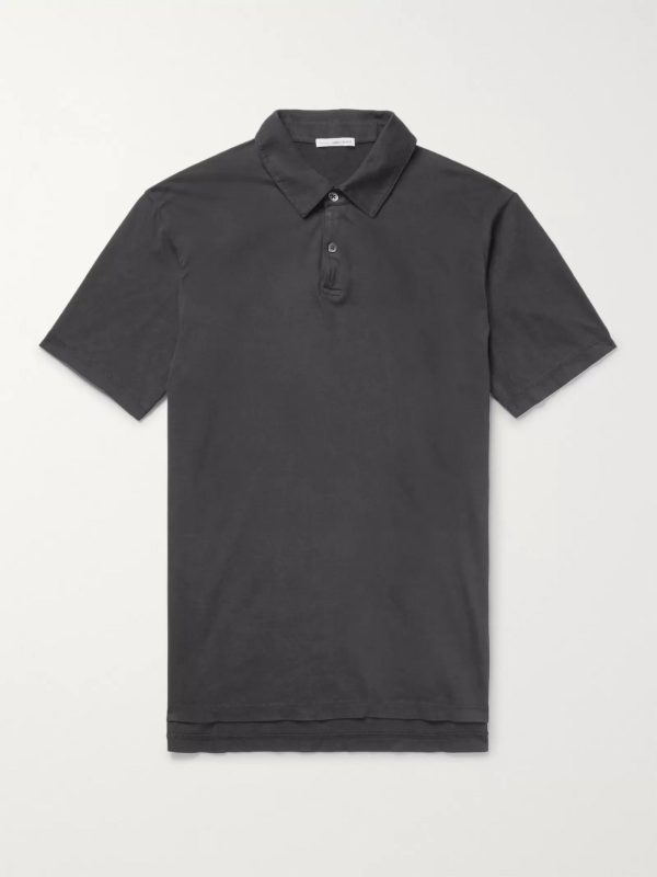 Supima Cotton-Jersey Polo Shirt