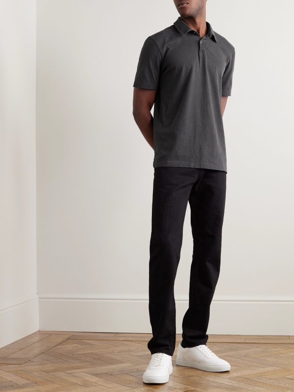 Supima Cotton-Jersey Polo Shirt - OU