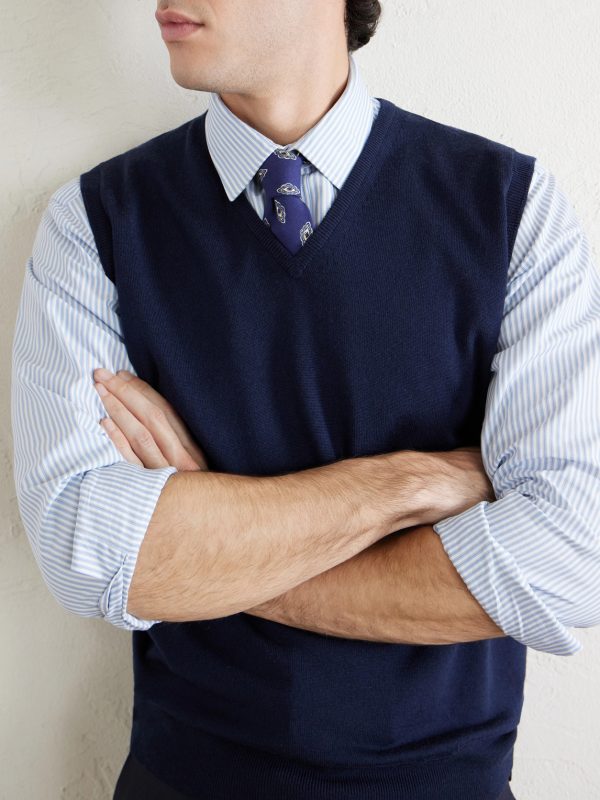 Hadfield Slim-Fit Merino Wool Sweater Vest - CU Hadfield Slim-Fit Merino Wool Sweater Vest - CU