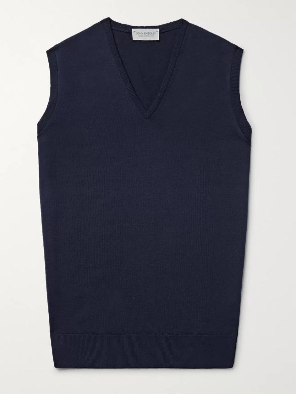 Hadfield Slim-Fit Merino Wool Sweater Vest Hadfield Slim-Fit Merino Wool Sweater Vest