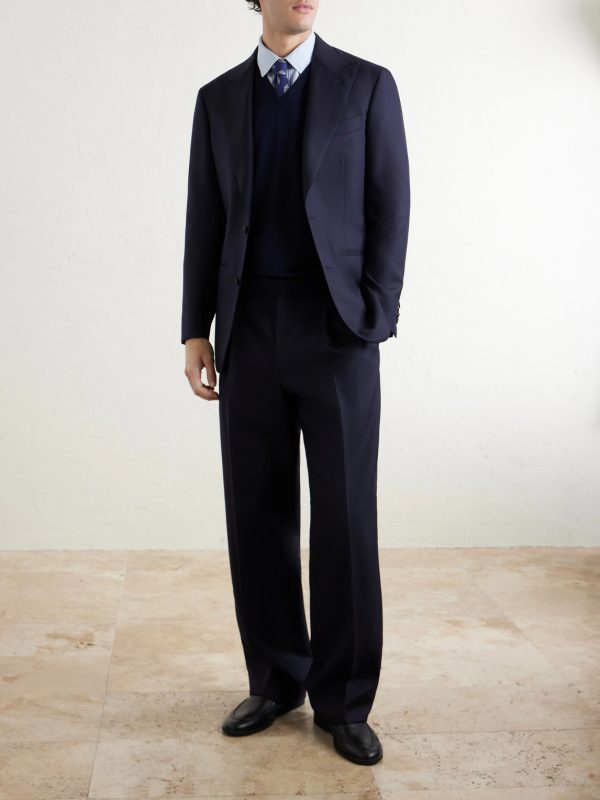 Hadfield Slim-Fit Merino Wool Sweater Vest - OU Hadfield Slim-Fit Merino Wool Sweater Vest - OU