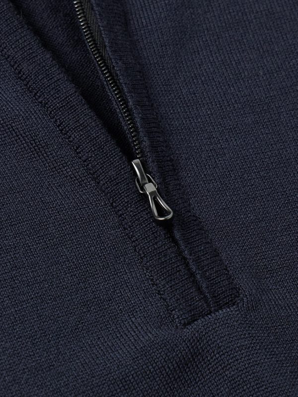 Tapton Slim-Fit Merino Wool Half-Zip Sweater - CU Tapton Slim-Fit Merino Wool Half-Zip Sweater - CU