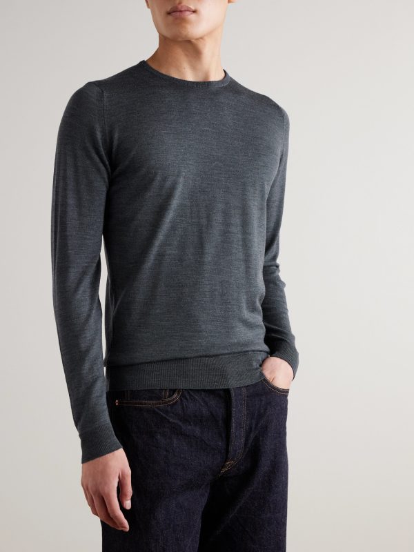 Lundy Slim-Fit Merino Wool Sweater - FR