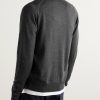 Claygate Merino Wool Zip-Up Cardigan - BK Claygate Merino Wool Zip-Up Cardigan - BK