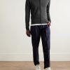 Claygate Merino Wool Zip-Up Cardigan - OU Claygate Merino Wool Zip-Up Cardigan - OU