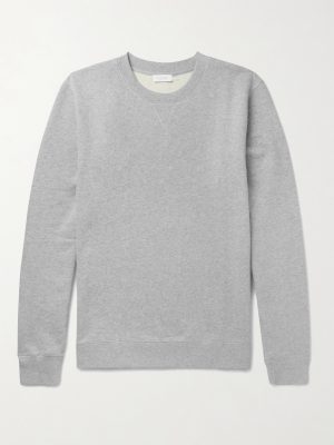 Brushed Loopback Cotton-Jersey Sweatshirt Brushed Loopback Cotton-Jersey Sweatshirt