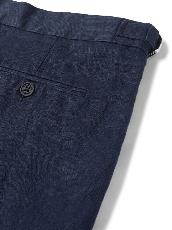 Norwich Slim-Fit Linen Shorts - CU Norwich Slim-Fit Linen Shorts - CU
