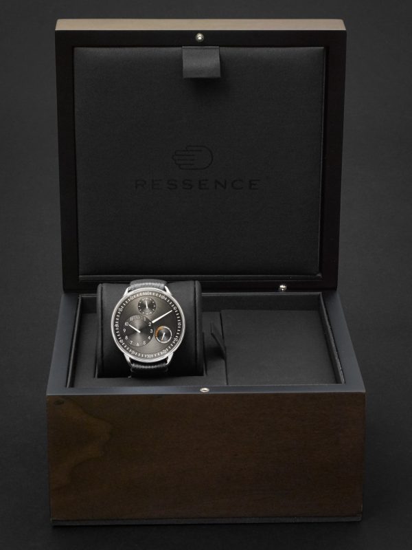 Type 1 Mechanical 42mm Titanium and Leather Watch, Ref. No. TYPE 1R - E3