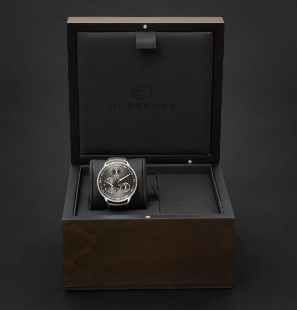 Type 1 Mechanical 42mm Titanium and Leather Watch, Ref. No. TYPE 1R - E5