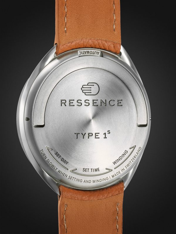 Type 1.3 S W Mechanical 42mm Titanium and Ostrich Watch - BK Type 1.3 S W Mechanical 42mm Titanium and Ostrich Watch - BK