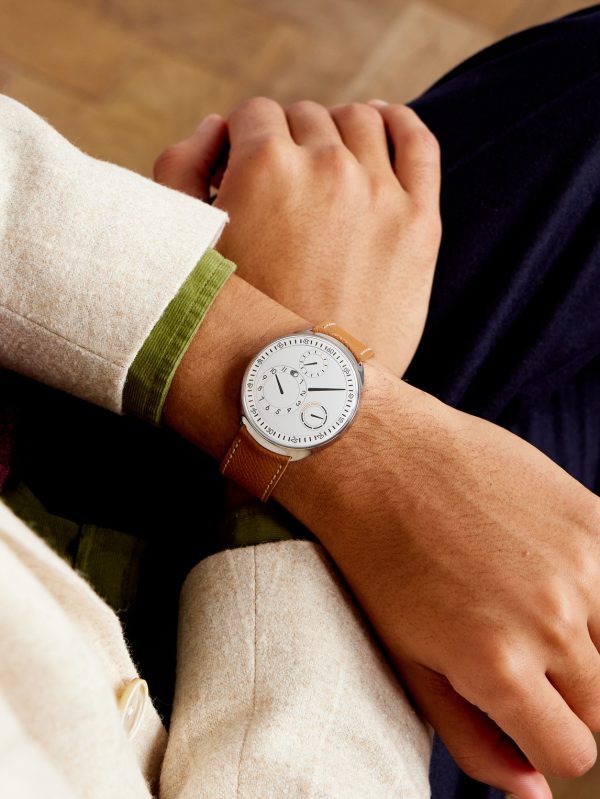 Type 1.3 S W Mechanical 42mm Titanium and Ostrich Watch - OU Type 1.3 S W Mechanical 42mm Titanium and Ostrich Watch - OU