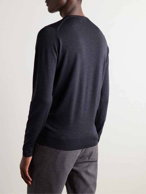 Lundy Merino Wool Sweater - BK Lundy Merino Wool Sweater - BK