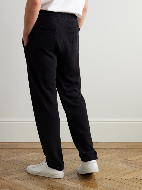 Straight-Leg Supima Cotton-Jersey Sweatpants - BK