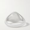 Sterling Silver Signet Ring - BK Sterling Silver Signet Ring - BK