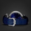 Monsieur BOVET Hand-Wound 43mm 18-Karat White Gold and Alligator-Effect Leather Watch, Ref. No. AI43018-G46 - E2