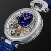 Monsieur BOVET Hand-Wound 43mm 18-Karat White Gold and Alligator-Effect Leather Watch, Ref. No. AI43018-G46 - FR