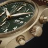 Pilot's Spitfire Automatic Chronograph 41mm Bronze and Leather Watch, Ref. No. IW387902 - E1 Pilot's Spitfire Automatic Chronograph 41mm Bronze and Leather Watch, Ref. No. IW387902 - E1