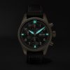 Pilot's Spitfire Automatic Chronograph 41mm Bronze and Leather Watch, Ref. No. IW387902 - E5 Pilot's Spitfire Automatic Chronograph 41mm Bronze and Leather Watch, Ref. No. IW387902 - E5