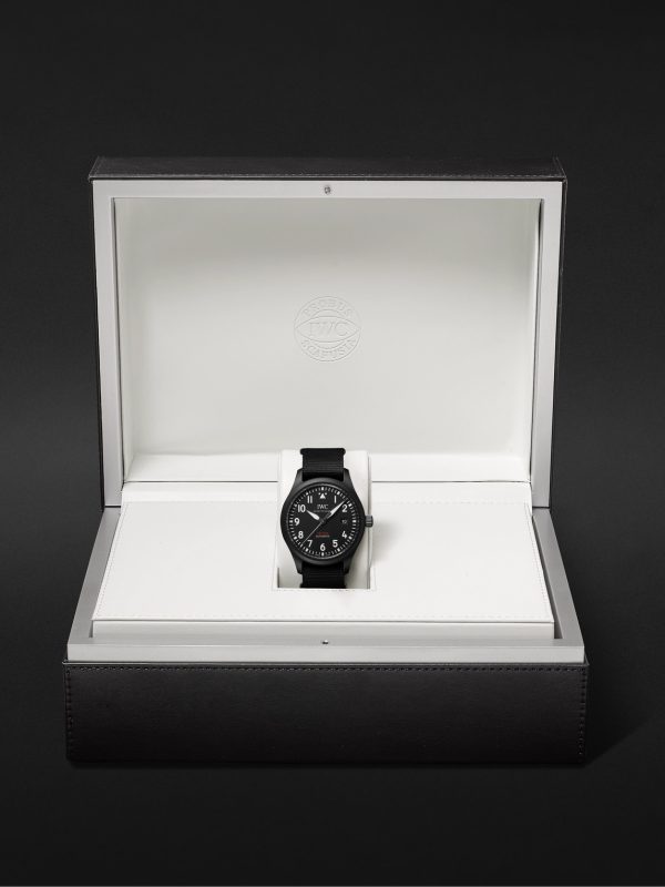 Pilot's TOP GUN Automatic 41mm Ceramic And Textile Watch, Ref. No. IW326901 - E3 Pilot's TOP GUN Automatic 41mm Ceramic And Textile Watch, Ref. No. IW326901 - E3