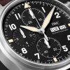 Pilot's Spitfire Automatic Chronograph 41mm Stainless Steel and Leather Watch, Ref. No. IW387903 - CU Pilot's Spitfire Automatic Chronograph 41mm Stainless Steel and Leather Watch, Ref. No. IW387903 - CU