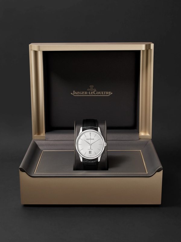 Master Ultra Thin Date Automatic 39mm Stainless Steel and Alligator Watch, Ref. No. Q1238420 - E3 Master Ultra Thin Date Automatic 39mm Stainless Steel and Alligator Watch, Ref. No. Q1238420 - E3