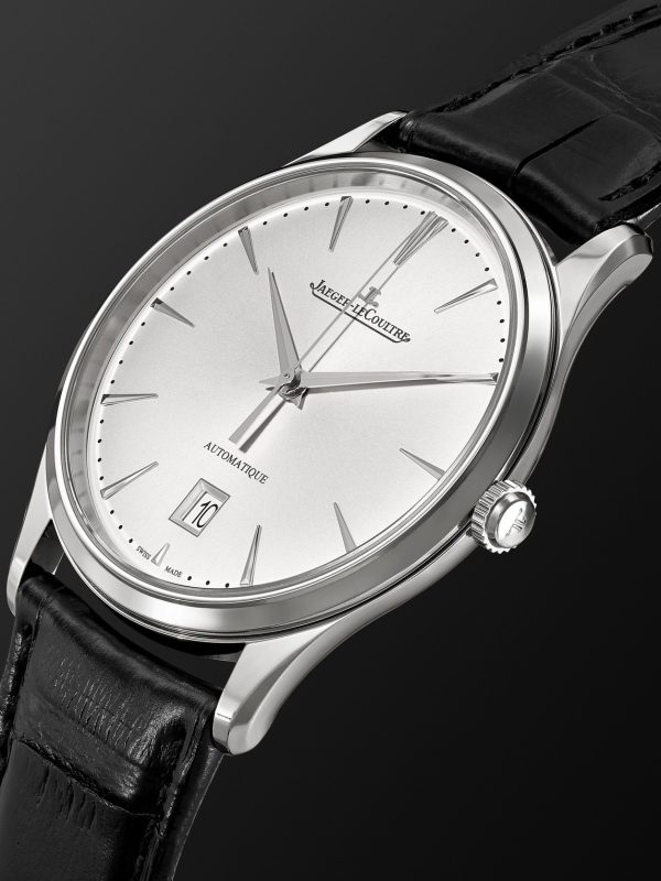 Master Ultra Thin Date Automatic 39mm Stainless Steel and Alligator Watch, Ref. No. Q1238420 - FR Master Ultra Thin Date Automatic 39mm Stainless Steel and Alligator Watch, Ref. No. Q1238420 - FR