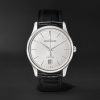 Master Ultra Thin Date Automatic 39mm Stainless Steel and Alligator Watch, Ref. No. Q1238420 Master Ultra Thin Date Automatic 39mm Stainless Steel and Alligator Watch, Ref. No. Q1238420