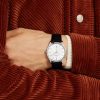 Master Ultra Thin Date Automatic 39mm Stainless Steel and Alligator Watch, Ref. No. Q1238420 - OU Master Ultra Thin Date Automatic 39mm Stainless Steel and Alligator Watch, Ref. No. Q1238420 - OU