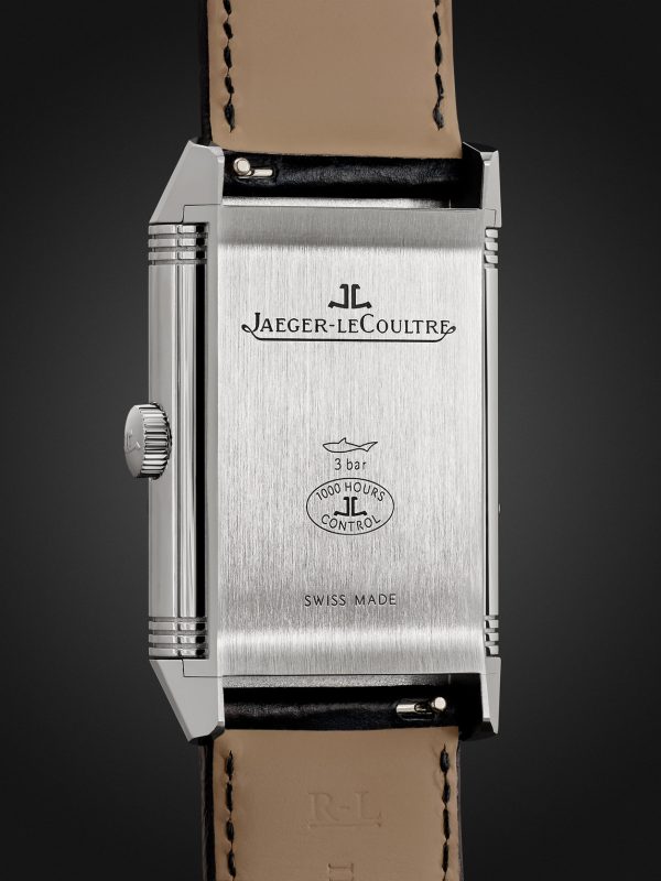 Reverso Classic Large Hand-Wound 45mm x 27mm Stainless Steel and Alligator Watch, Ref. No. Q3858520 - BK Reverso Classic Large Hand-Wound 45mm x 27mm Stainless Steel and Alligator Watch, Ref. No. Q3858520 - BK