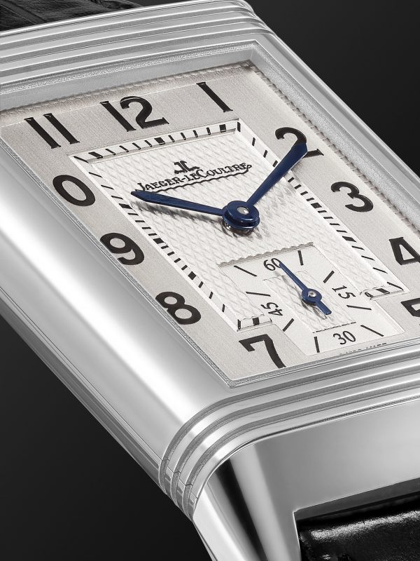 Reverso Classic Large Hand-Wound 45mm x 27mm Stainless Steel and Alligator Watch, Ref. No. Q3858520 - CU Reverso Classic Large Hand-Wound 45mm x 27mm Stainless Steel and Alligator Watch, Ref. No. Q3858520 - CU