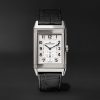 Reverso Classic Large Hand-Wound 45mm x 27mm Stainless Steel and Alligator Watch, Ref. No. Q3858520 Reverso Classic Large Hand-Wound 45mm x 27mm Stainless Steel and Alligator Watch, Ref. No. Q3858520