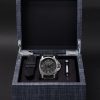 Luminor Luna Rossa GMT Automatic 44mm Titanium and Leather Watch, Ref. No. PAM01036 - E3 Luminor Luna Rossa GMT Automatic 44mm Titanium and Leather Watch, Ref. No. PAM01036 - E3