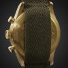 1858 Automatic Chronograph Limited Edition 42mm Bronze and Webbing Watch, Ref No. 119908 - BK 1858 Automatic Chronograph Limited Edition 42mm Bronze and Webbing Watch, Ref No. 119908 - BK