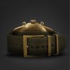 1858 Automatic Chronograph Limited Edition 42mm Bronze and Webbing Watch, Ref No. 119908 - E2 1858 Automatic Chronograph Limited Edition 42mm Bronze and Webbing Watch, Ref No. 119908 - E2