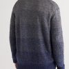 Dégradé Linen Polo Shirt - BK Dégradé Linen Polo Shirt - BK