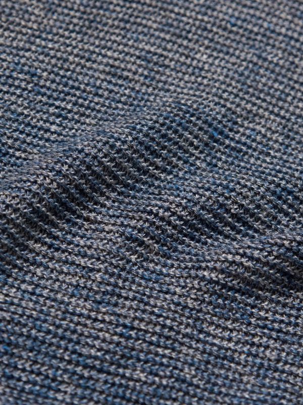 Dégradé Linen Polo Shirt - E1 Dégradé Linen Polo Shirt - E1