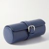 Croc-Effect Leather Watch Roll Croc-Effect Leather Watch Roll