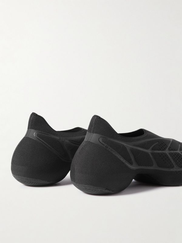TK-360 Plus Stretch-Knit Slip-On Sneakers - BK