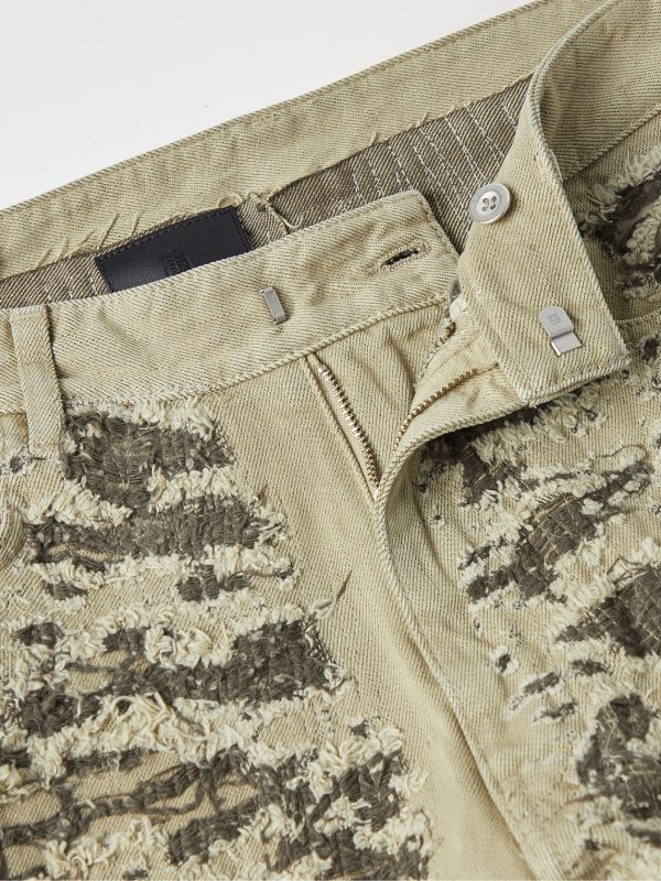 Slim-Fit Distressed Jeans - E1 Slim-Fit Distressed Jeans - E1