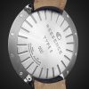 Type 8 Mechanical 42.9mm Titanium and Leather Watch, Ref. No. TYPE 8C - BK