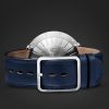 Type 8 Mechanical 42.9mm Titanium and Leather Watch, Ref. No. TYPE 8C - E2
