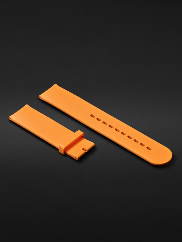 Type 8 Mechanical 42.9mm Titanium and Leather Watch, Ref. No. TYPE 8C - E5